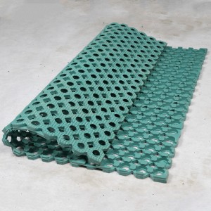Κίνα κατασκευαστής Porous καουτσούκ αποχέτευσης mat καουτσούκ δάπεδο στρώμα για εργαστήριο
